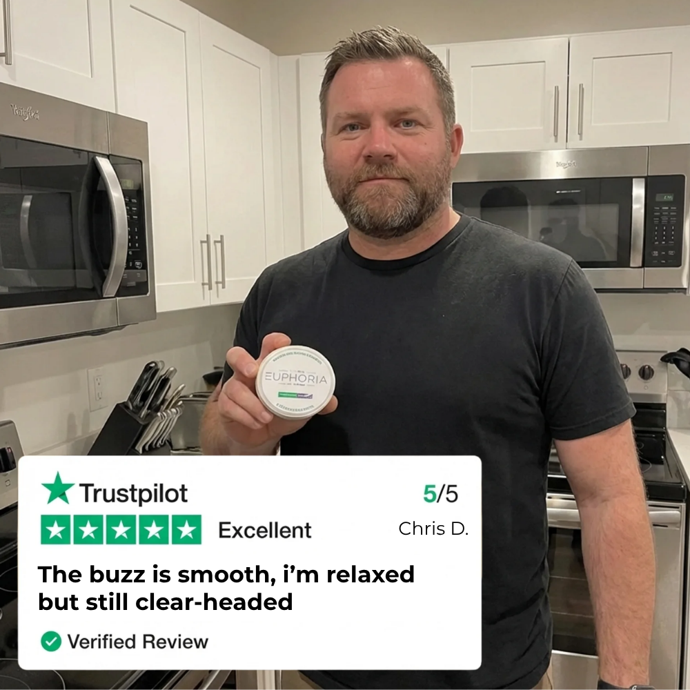 Smiling Euphoria customer