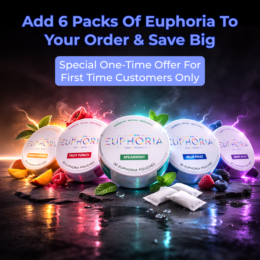 Euphoria Pouches - 6 Pack (Special Offer)