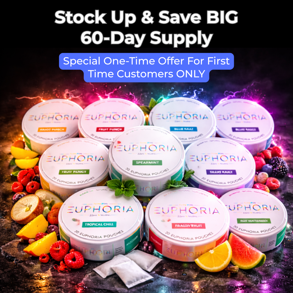 Euphoria Pouches - 10 Pack (Special Offer)